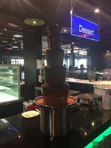 Dessert - Chocolade fontein