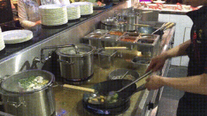 Wok - Live cooking
